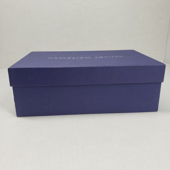 Stuart Weitzman Empty Gift Shoe Box Only Sneaker Storage 11.5" x 7.75" x 4.25” - Picture 5 of 16